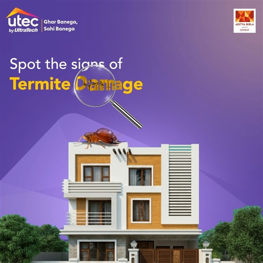 Utec by UltraTech's anti-termite treatment ensures your home and furniture stays safe and sturdy for years. To know more visit: https://utecbyultratech.com/services/anti-termite-treatment/20 | Utec by UltraTech