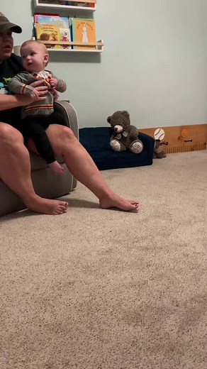 Sorting hat ceremony because we turn 9 3/4 months this weekend! #fyp #foryoupage #babiesoftiktok #harrypotter #sortinghat #gryffindor🦁