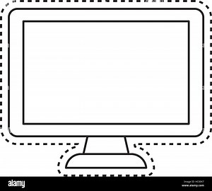 TV screen technology icon vector illustration graphic design Stock Vector Image & Art - Alamy