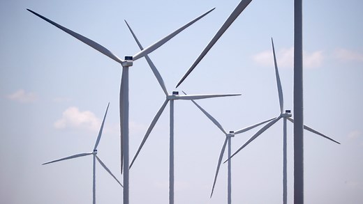 Watch: Oklahoma wind turbine mysteriously collapses on clear, windless day