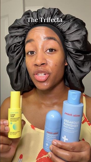 The Trifecta: Peach Slices #skincare