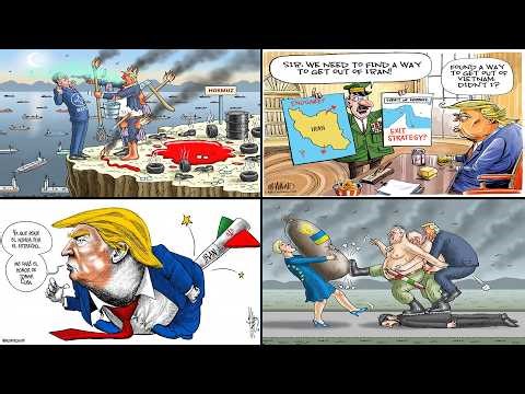 BREAKING : Today’s Funniest US Political Cartoons – Trump Satire Everyone Is Talking About || MAR 19