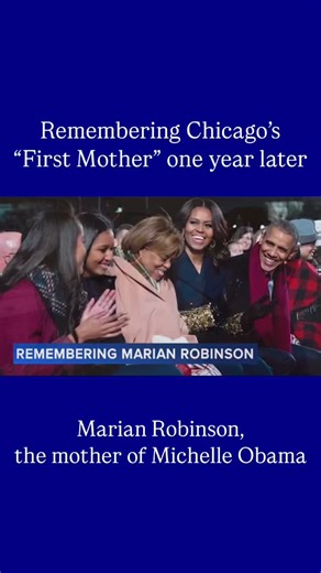 Remembering Marian Robinson, the mother of Michelle Obama, one year later. The South Side native was referred to by many as the “First Lady of Chicago.” She was kind, FUNNY, warm and sharp. May she continue to rest in peace ❤️ | Samantha Chatman