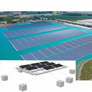 [Hot Item] Floating Solar Power Solar System Floating Structures Solar Floaters Float Solar Panel System on Water