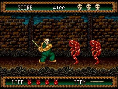 Splatterhouse 2 - Mega Drive Longplay