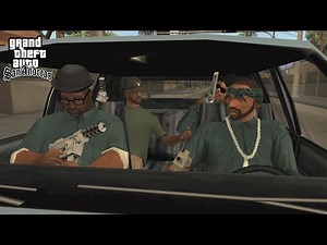 Seville Blvd Families vs Beta Ballas Drive By Mission in GTA San Andreas (BETA Gangs)