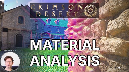 为什么《红色沙漠》画面分析 | 这是位移贴图还是视差贴图？