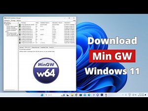 How to Download and Install MinGW in Windows 11