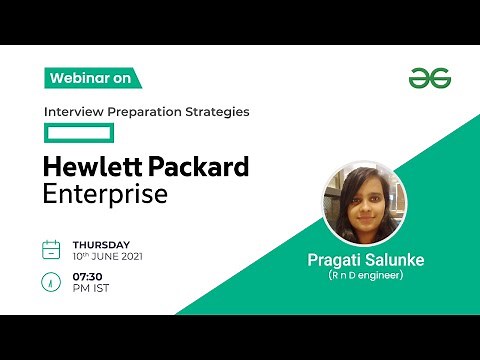 HPE | Interview Preparation Strategies