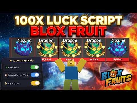 😈 Blox Fruits 100X Luck Script 2026 | Massive Luck Boost + Mythical Rolls | No Key Free