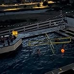 Wave Runner Waterproof Volleyball with Sure-Grip Technology - Beach & Pool Volley Ball for Kids, Teens, Adults | Outdoor Sports Gear for Day & Night Play