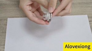 4 Pack Sink Overflow Cover Double Spherical Stainless Steel Insert Round Decorative Cover for Kitchen Bathroom Vanity (Silver)