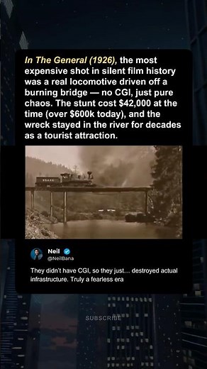 The MOST Expensive Shot In Silent Film History!