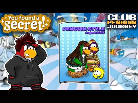 Club Penguin Journey | ✨ August 2025 ALL Penguin Style Secrets! ✨