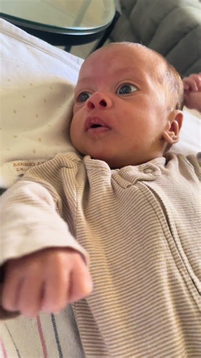 Always love when he’s making sounds! Love you son ❤️