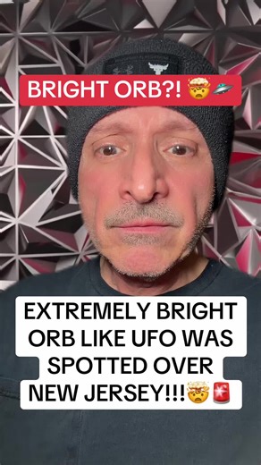 Extremely bright allegged orb like UFO was spotted moving across the skies of New Jersey!!! 🤯🛸 #ufo #alien #uap #space #newjersey