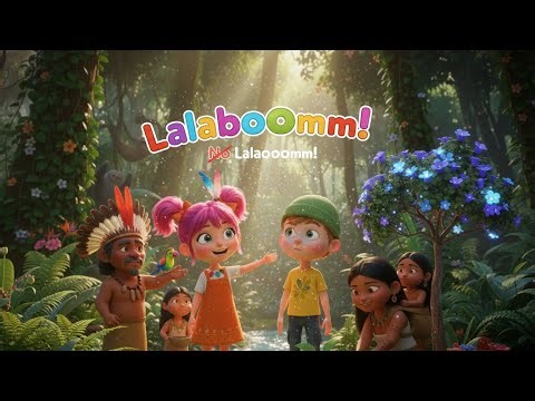 Lalábooom! 💥 Canção dos Povos da Floresta Música Infantil sobre Cultura Indígena