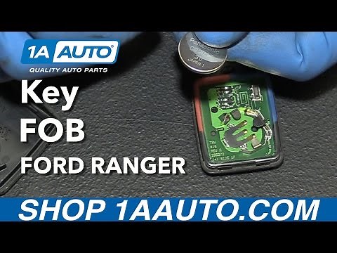 How to Replace Key FOB Battery 98-12 Ford Ranger