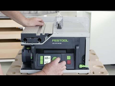 Festool LIVE - Cordless table saw in a Systainer format 2023