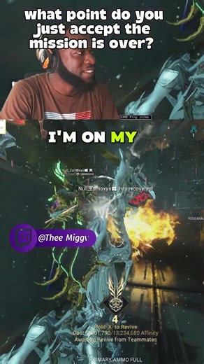 Back-to-Back Deaths in Void Cascade… WE NEED TO LEAVE! #warframe #tennocreate #gamingclips