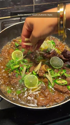 Here’s a traditional Mutton Shinwari Karahi recipe – simple, rustic, and all about the natural flavour of meat. Detailed Recipe is on my youtube channel.#HajirasHomeKitchen #