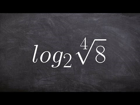 Evaluating Log With a Radical Logarithm