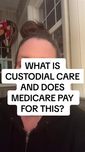 What is custodial care and does Medicare pay for this service? Custodial care is care that’s deemed non-medical. Think assistance with: Bathing Dressing Walking Transferring Feeding Toileting Though most older adults will need this type of care most-it remains uncovered by medical insurances. #medicare #medicareadvantage #homecare #assistedliving #ltc
