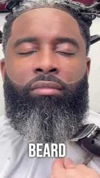 Advanced beard trim tutorial