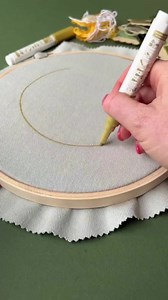 1.8M views · 19K reactions | Tiny tiny french knot flowers..... 瑱淋 | দর্পণ - Dorpon | Facebook