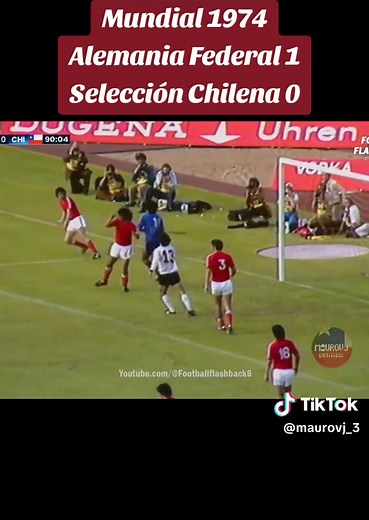 Mundial 1974: Alemania vs Chile en Retrofútbol