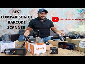Barcode Scanner Comparison video | 1D, 2D, Wireless, Wired, Mobile, Bluetooth, Ring Scanner .