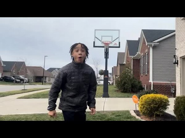 Backwards One Handed Half Court Shot Challenge