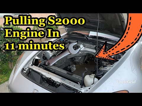 Honda S2000: F20C Engine Removal!