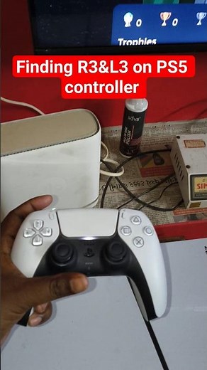 finding R3 and L3 on PS5 controller #ps5gameplay #ps5 #ps5tips #ps5games