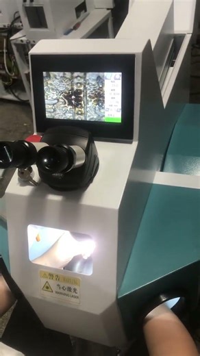 Pure Gold Visual Laser Welding Machine | Easy Operation for Traditional Gold Jewelry