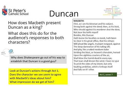 Exploring kingship in 'Macbeth'