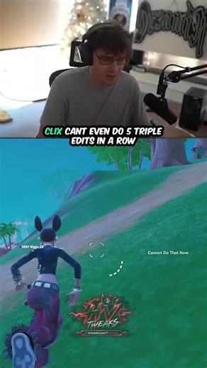he is getting old 😓 delay/aim tweaks in bio #fortnite #clix #tripleedit #mechanics