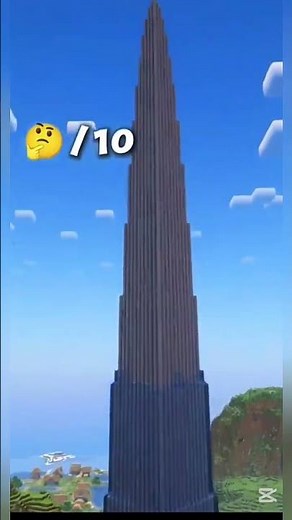 Part 2 Burj khalifa Dubai in Minecraft #minecraft#dubai#minecraft#gaming#entertainment