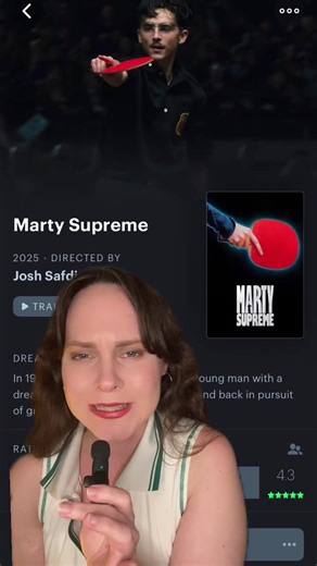 Marty Supreme! Timmy’s best performance, or a lesser version of a near perfect film (Uncut Gems)? As a gritty, fast pace epic, it works. As an allegory for the American Dream and the lengths we go to debase ourselves to vampires sucking us dry, it works but didn’t grip me. If I wanted to watch a movie about the a man’s ego and the bleakness of society and capitalism, I’d choose No Other Choice. But I’ve got a thing for 80’s synth and a soft spot for lil Timmy Tim. Overall rating: 4 Perfume Pairi