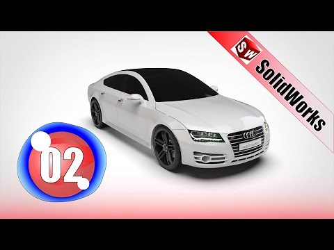 SolidWorks Modeling Audi RS 7 Episode 02