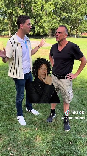 Hank Azaria Doing Simpsons Voices in the Park