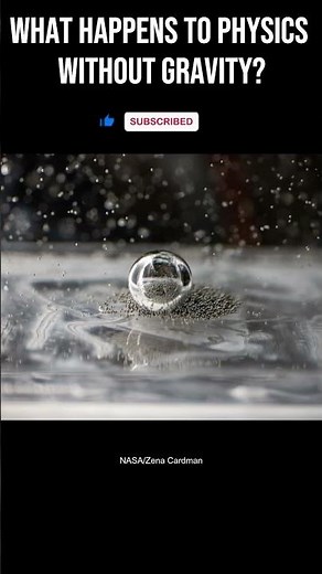 What Happens to Physics Without Gravity? 😮 | ISS Microgravity Experiment