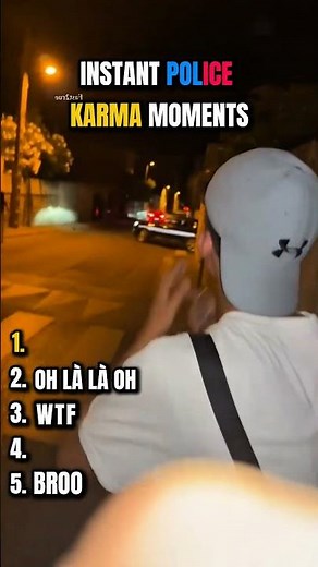 Instant Police Karma Caught on Camera 🚨