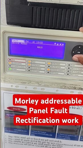 Fixing Morley Addressable Panel Faults - A How To Guide