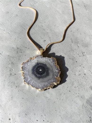 Amethyst Stalactite Necklace - Etsy