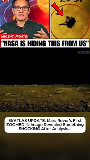 3I/ATLAS UPDATE: Mars Rover’s First ZOOMED IN Image Revealed Something SHOCKING After Analysis...