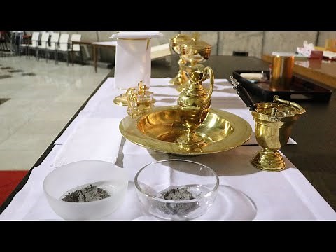 灰の水曜日のミサ