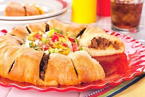 Easy Cheeseburger Ring