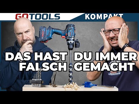 Drilling wood – it's that easy! An explanation of the different methods! Gotools explains!