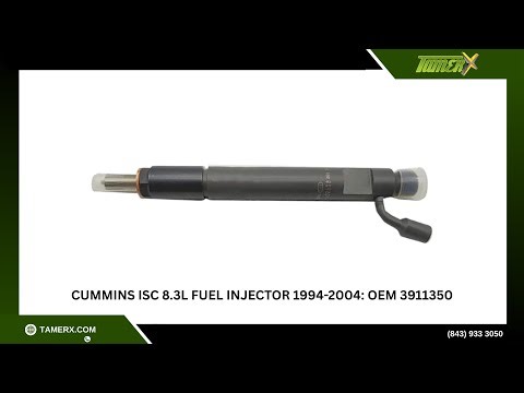 Cummins ISC 8.3L Fuel Injector 1994-2004: OEM 3911350